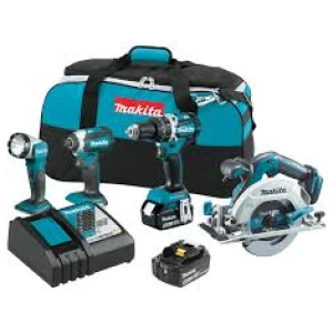 Lithium-Ion Cordless 4 Pc Combo Kit
