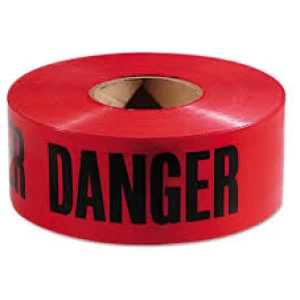 Caution / Danger Tape - Red - 3"