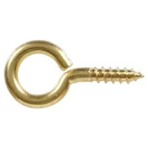 Screw Eye 1" - #3 - Brass